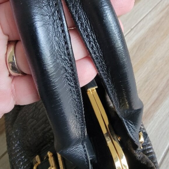 Louis Vuitton Motard  Bike Leather Fall/Winter Collection Black Leather Handbag - Picture 9 of 14